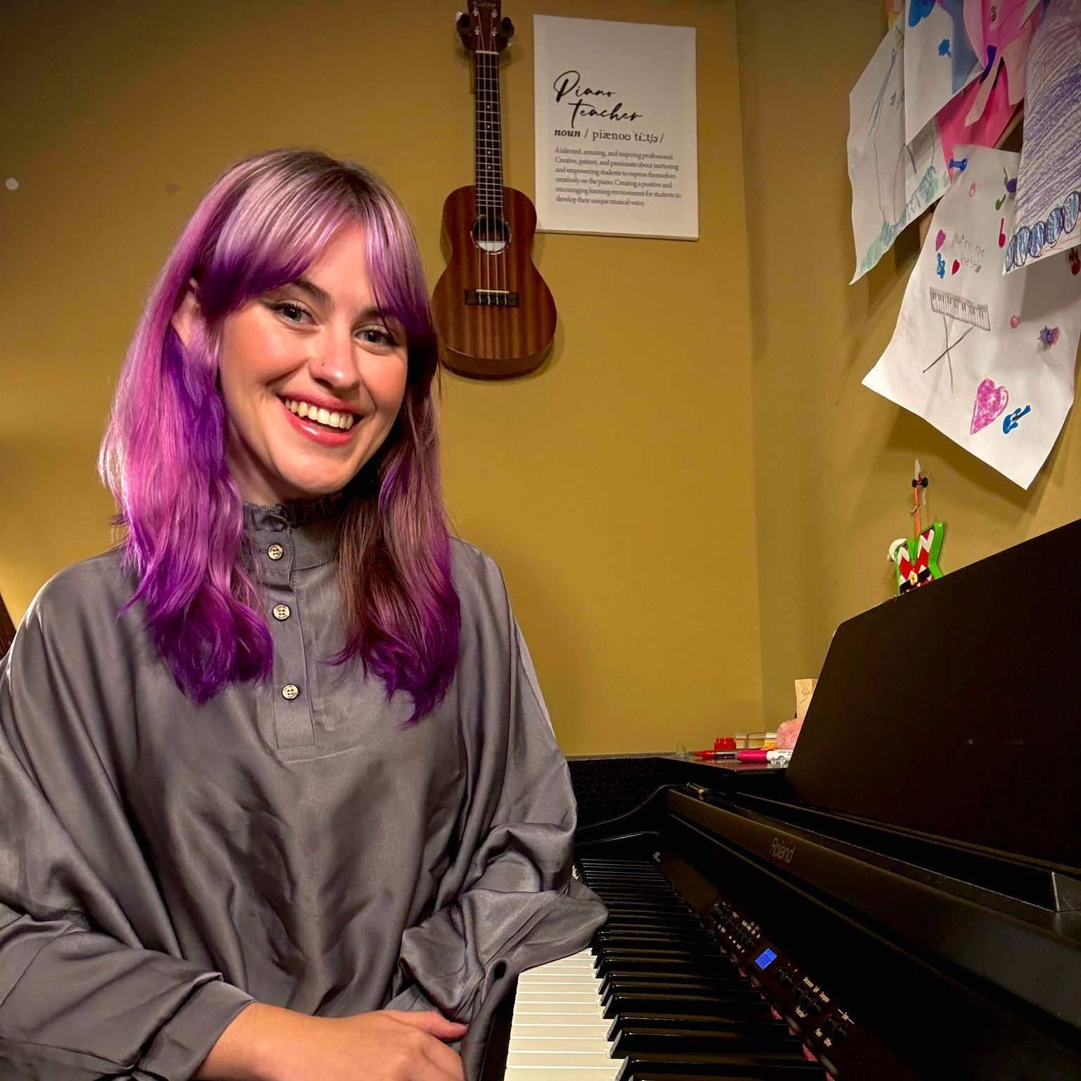 Kaitlin Arellano Piano Voice Ukulele Music Instructor Columbia MO